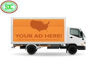 L'affichage mené par camion mobile imperméable, publicité de Hd a mené le panneau d'affichage mobile