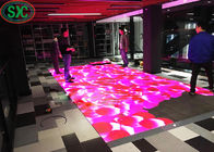 1R1G1B P6 extérieur IP65 LED Dance Floor 1/8 balayant pour la publicité de concert